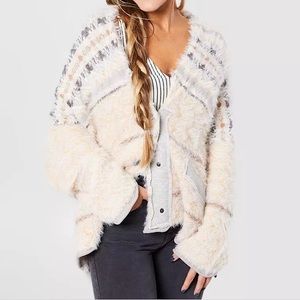 Free People Fair Island Sweater S NWT